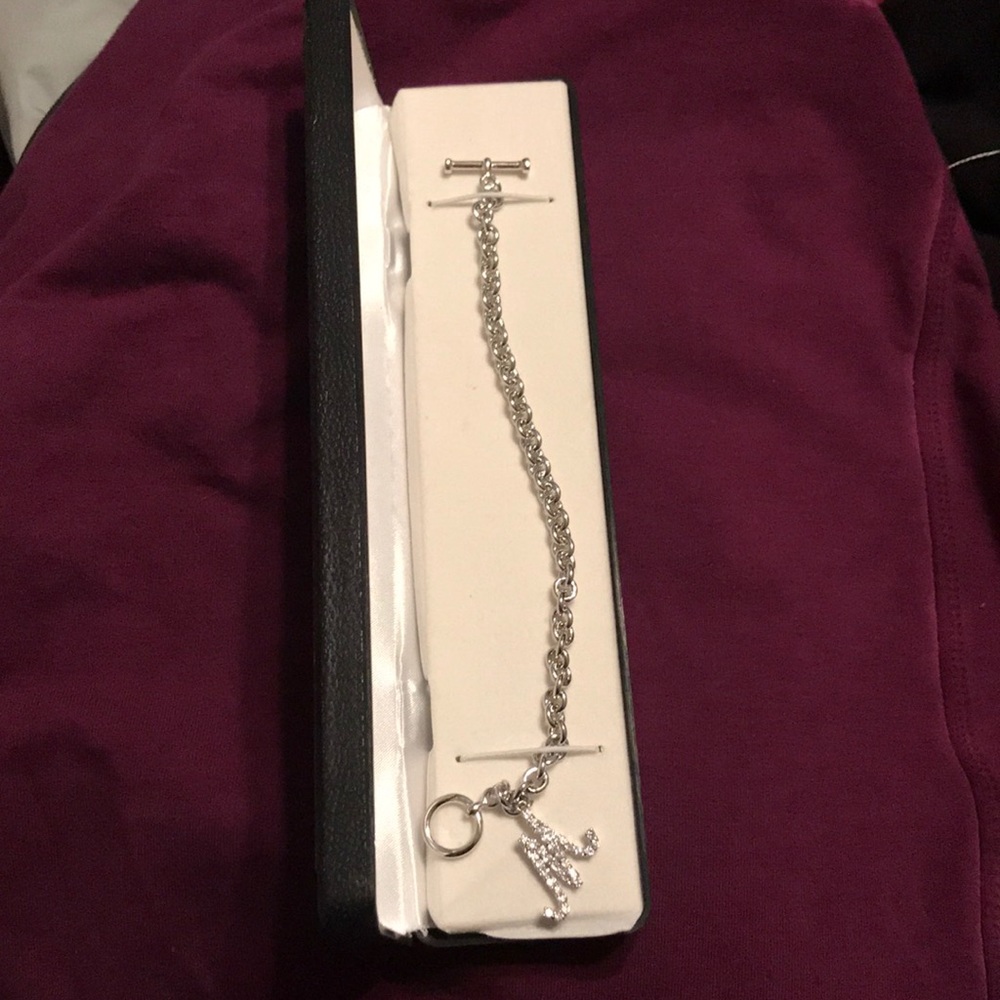 INITIAL M TOGGLE BRACELET